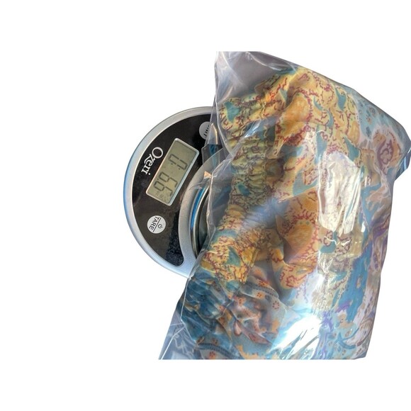 Sacred‎ Threads Mixed Media Patchwork Pull-On Wide Leg Pants Womens Sz M/L Boho - Picture 10 of 10